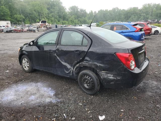 1G1JA5SH3C4153480 - 2012 CHEVROLET SONIC LS BLACK photo 2