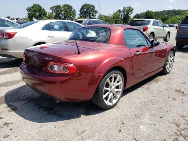 JM1NC2PF7B0218202 - 2011 MAZDA MX-5 MIATA RED photo 3