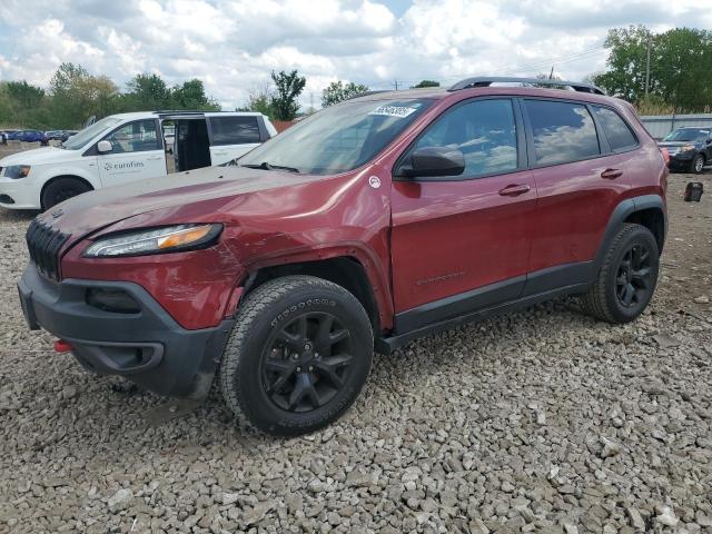 1C4PJMBS2GW246248 - 2016 JEEP CHEROKEE TRAILHAWK RED photo 1