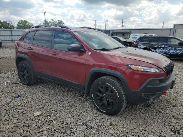 1C4PJMBS2GW246248 - 2016 JEEP CHEROKEE TRAILHAWK RED photo 4