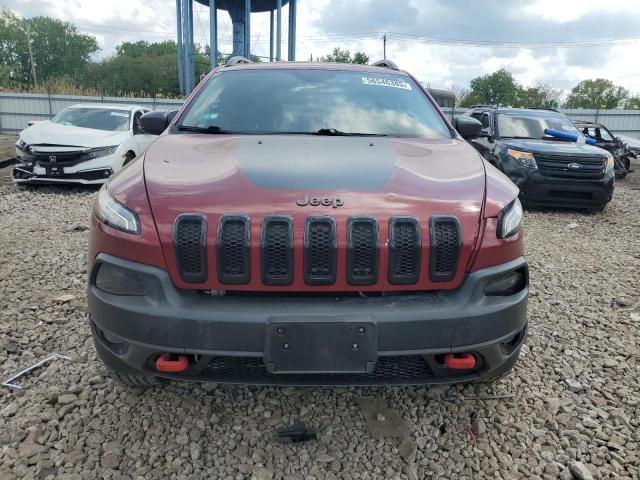1C4PJMBS2GW246248 - 2016 JEEP CHEROKEE TRAILHAWK RED photo 5
