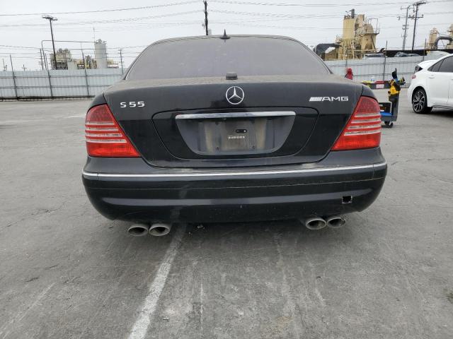 WDBNG70J55A457356 - 2005 MERCEDES-BENZ S 430 BLACK photo 6