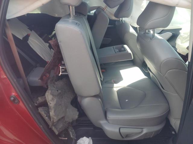 5TDHZRBH8NS256956 - 2022 TOYOTA HIGHLANDER XLE RED photo 11