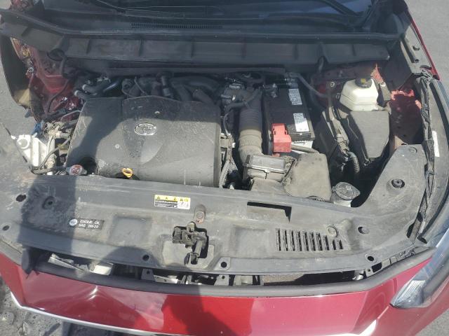 5TDHZRBH8NS256956 - 2022 TOYOTA HIGHLANDER XLE RED photo 12