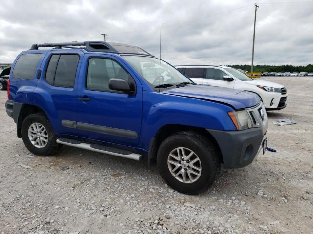 5N1AN0NW4FN654445 - 2015 NISSAN XTERRA X BLUE photo 4