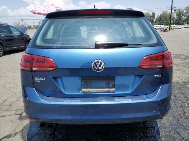 3VWC17AU5HM535528 - 2017 VOLKSWAGEN GOLF SPORT S BLUE photo 6