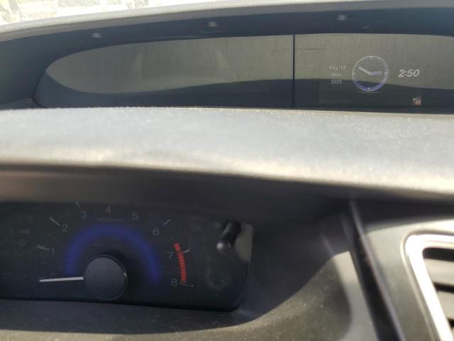 19XFB2F96FE010473 - 2015 HONDA CIVIC EXL WHITE photo 9