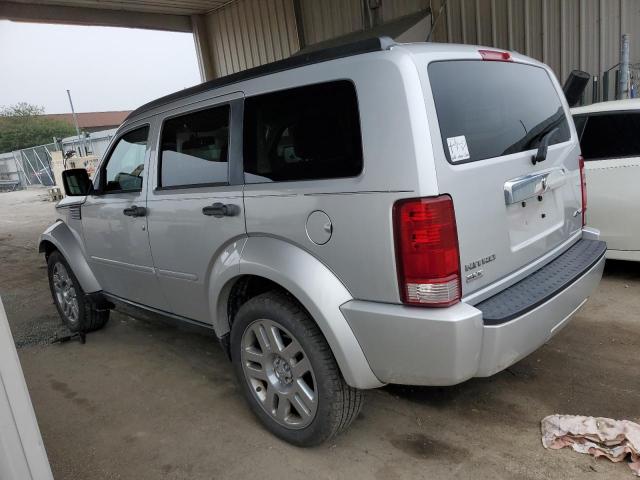 1D8GU58K17W734760 - 2007 DODGE NITRO SLT SILVER photo 2