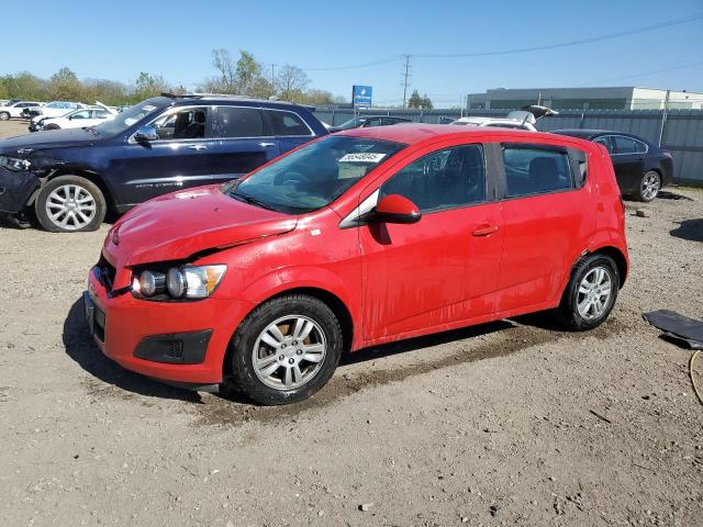 1G1JA6SH4C4219699 - 2012 CHEVROLET SONIC LS RED photo 1