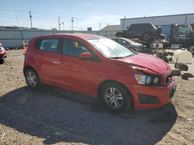 1G1JA6SH4C4219699 - 2012 CHEVROLET SONIC LS RED photo 4