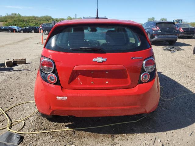 1G1JA6SH4C4219699 - 2012 CHEVROLET SONIC LS RED photo 6