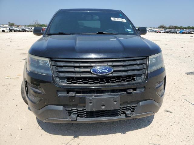 1FM5K8AR6HGB41116 - 2017 FORD EXPLORER POLICE INTERCEPTOR BLACK photo 5