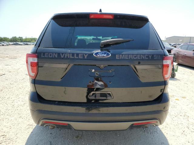 1FM5K8AR6HGB41116 - 2017 FORD EXPLORER POLICE INTERCEPTOR BLACK photo 6