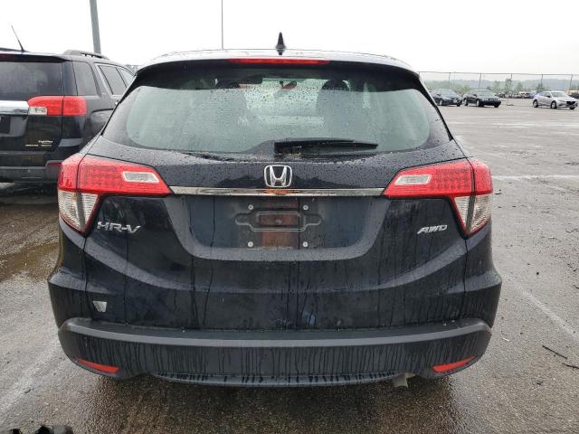 3CZRU6H39NM763551 - 2022 HONDA HR-V LX BLACK photo 6