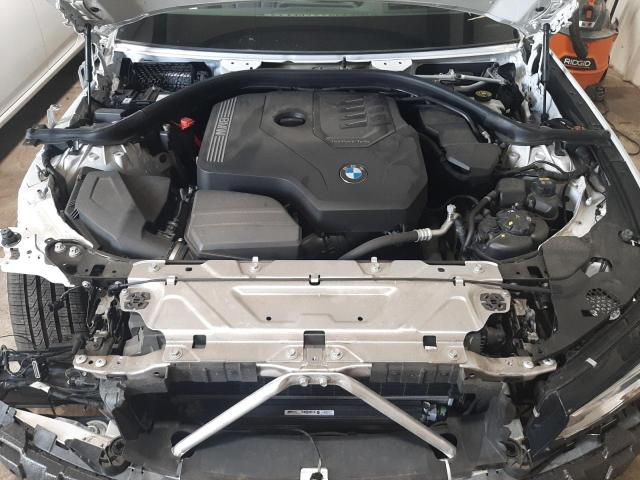 WBA5R7C50KAJ87343 - 2019 BMW 330XI WHITE photo 7