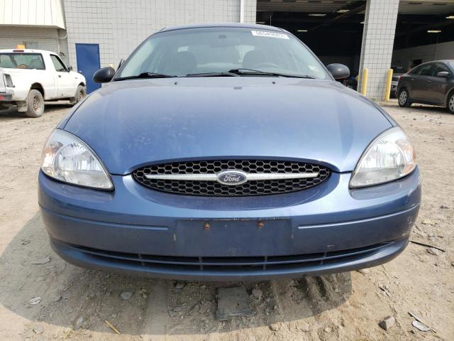 1FAFP52U02G272227 - 2002 FORD TAURUS LX BLUE photo 5