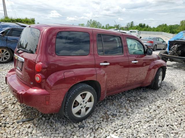 3GNDA13D57S620033 - 2007 CHEVROLET HHR LS BURGUNDY photo 3