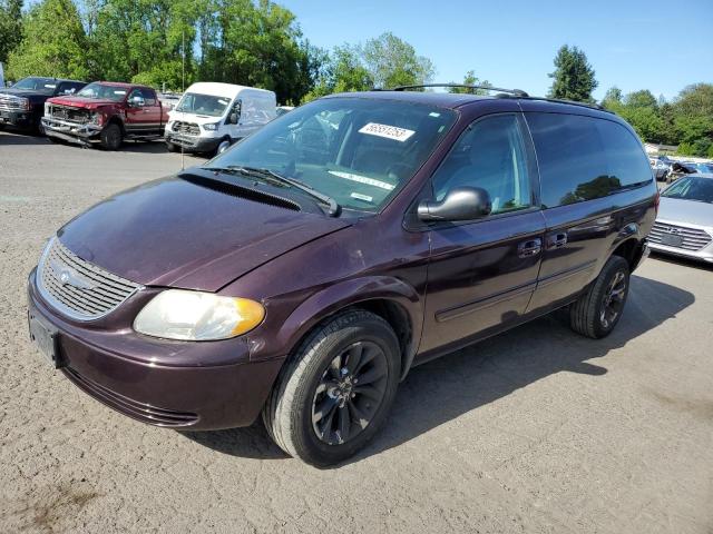 2C4GP44R44R506985 - 2004 CHRYSLER TOWN & COU LX MAROON photo 1