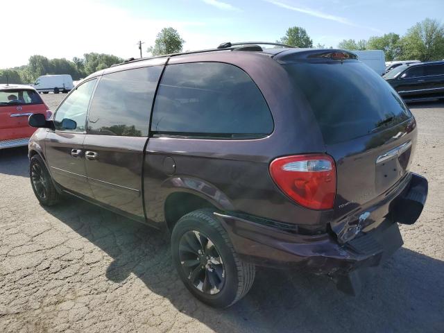 2C4GP44R44R506985 - 2004 CHRYSLER TOWN & COU LX MAROON photo 2