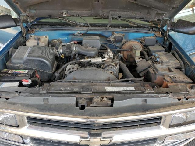 1GCEC19M3VE189410 - 1997 CHEVROLET 1500 C1500 TEAL photo 11