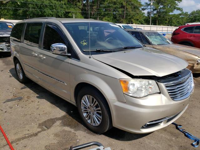 2C4RC1CG0DR570752 - 2013 CHRYSLER TOWN & COU TOURING L GOLD photo 4