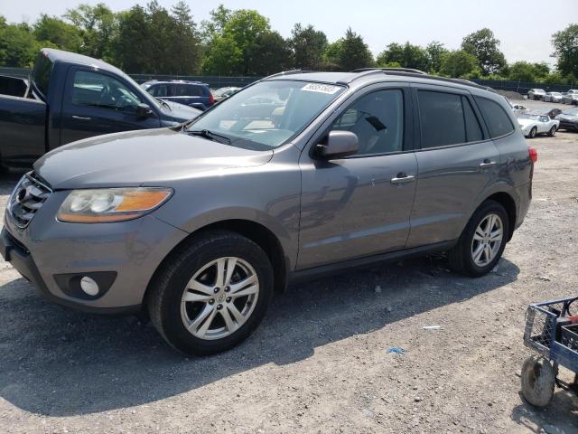 5NMSH4AG4AH400679 - 2010 HYUNDAI SANTA FE SE GRAY photo 1