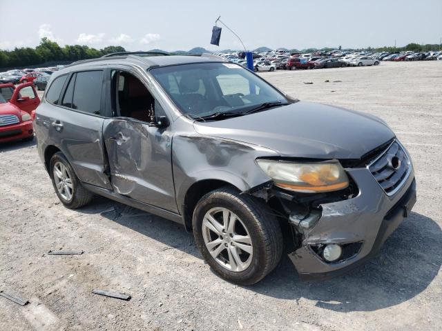 5NMSH4AG4AH400679 - 2010 HYUNDAI SANTA FE SE GRAY photo 4