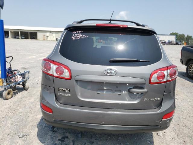 5NMSH4AG4AH400679 - 2010 HYUNDAI SANTA FE SE GRAY photo 6