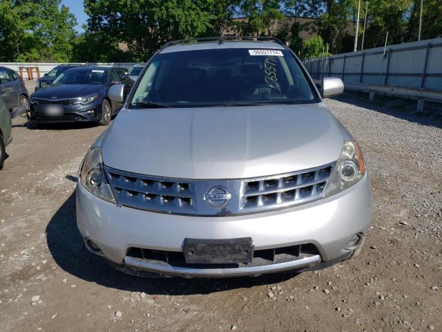 JN8AZ08W97W618495 - 2007 NISSAN MURANO SL SILVER photo 5