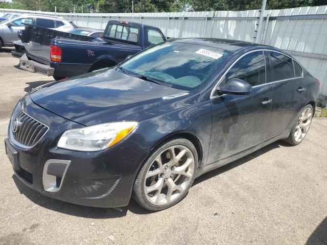 2G4GV5GV7C9211667 - 2012 BUICK REGAL GS CHARCOAL photo 1
