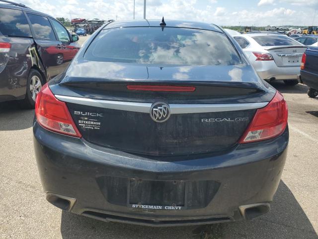 2G4GV5GV7C9211667 - 2012 BUICK REGAL GS CHARCOAL photo 6