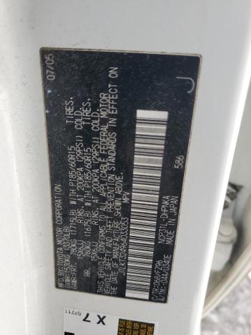 JTLKT324964033053 - 2006 TOYOTA SCION XB 白色 照片 13