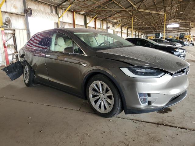 5YJXCBE20GF012138 - 2016 TESLA MODEL X 棕色 照片 4