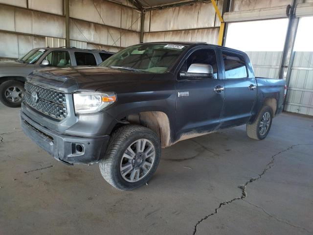 5TFAY5F11KX847887 - 2019 TOYOTA TUNDRA CREWMAX 1794 GRAY photo 1