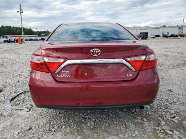 4T1BF1FK3FU919607 - 2015 TOYOTA CAMRY LE 红色 照片 6