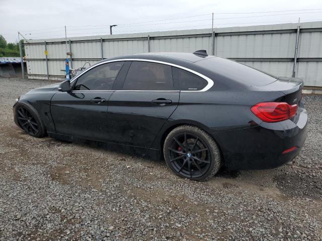 WBA4J3C50KBL10922 - 2019 BMW 430XI GRAN COUPE BLACK photo 2