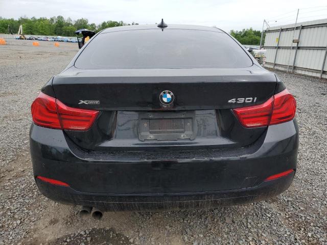 WBA4J3C50KBL10922 - 2019 BMW 430XI GRAN COUPE BLACK photo 6