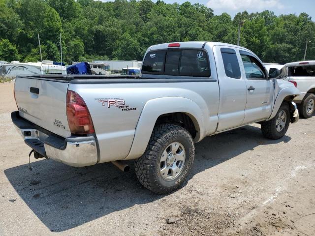 5TEUU42N58Z566611 - 2008 TOYOTA TACOMA ACCESS CAB SILVER photo 3