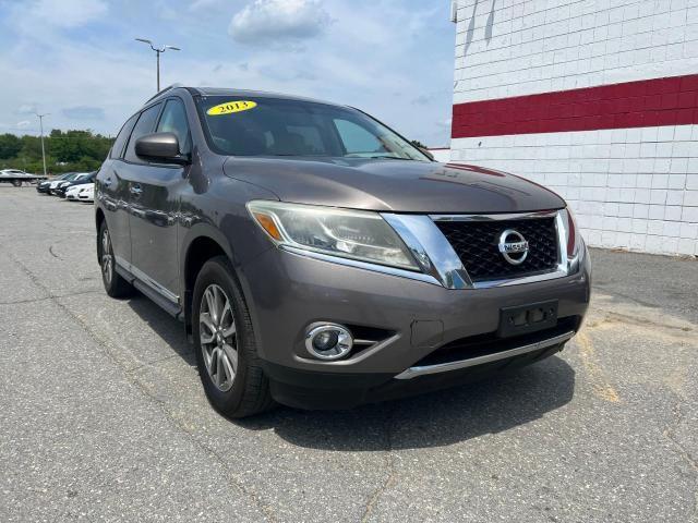 5N1AR2MM1DC632671 - 2013 NISSAN PATHFINDER S GRAY photo 1