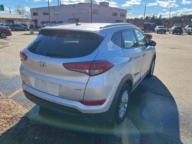 KM8J3CA48GU066566 - 2016 HYUNDAI TUCSON LIMITED SILVER photo 4