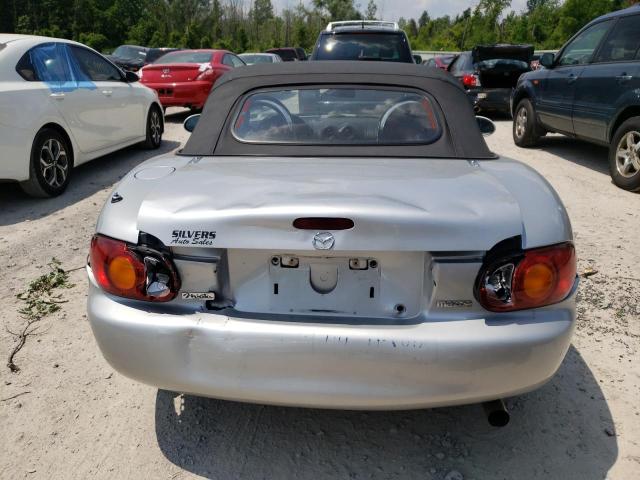 JM1NB3531X0135129 - 1999 MAZDA MX-5 MIATA SILVER photo 6