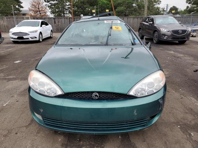 1ZWFT61L015615156 - 2001 MERCURY COUGAR V6 GREEN photo 5