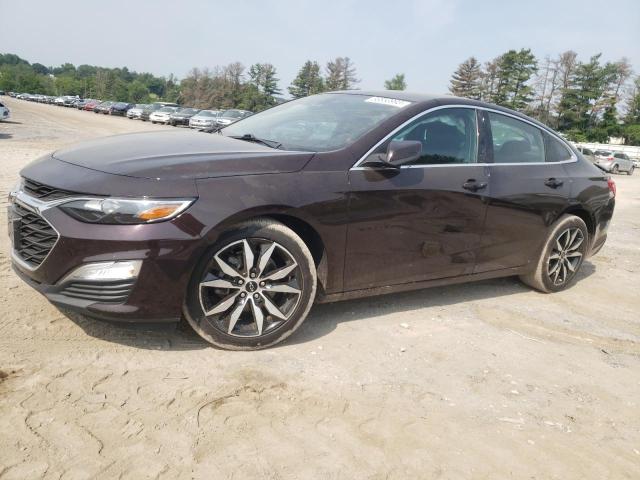 1G1ZG5STXMF034658 - 2021 CHEVROLET MALIBU RS BROWN photo 1