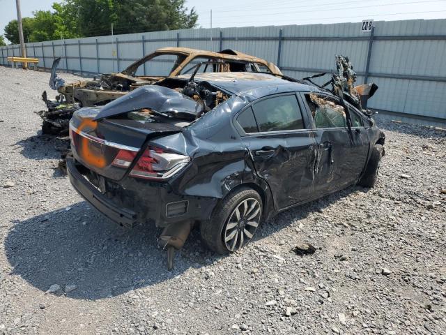 2HGFB2F90FH515480 - 2015 HONDA CIVIC EXL შავი ფოტო 3