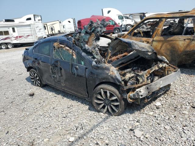 2HGFB2F90FH515480 - 2015 HONDA CIVIC EXL შავი ფოტო 4