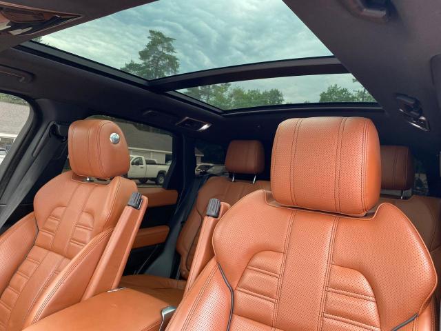 SALWV2TF3FA537738 - 2015 LAND ROVER RANGE ROVE AUTOBIOGRAPHY BLACK photo 9