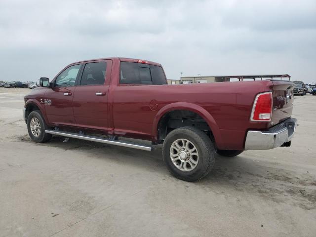 3C6UR5KL0JG412015 - 2018 RAM 2500 LARAMIE RED photo 2