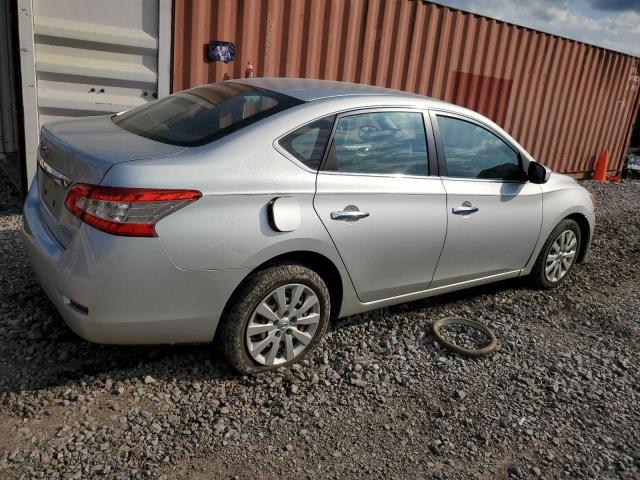 3N1AB7AP1EY224445 - 2014 NISSAN SENTRA S SILVER photo 3