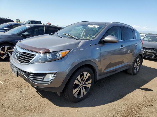 KNDPCCA24C7216131 - 2012 KIA SPORTAGE EX SILVER photo 2