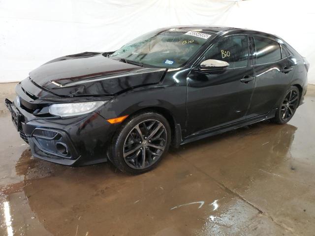 SHHFK7H97LU200359 - 2020 HONDA CIVIC SPORT TOURING BLACK photo 1